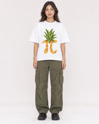 Mockup Boxy Heavyweight Tee White female full-body 02