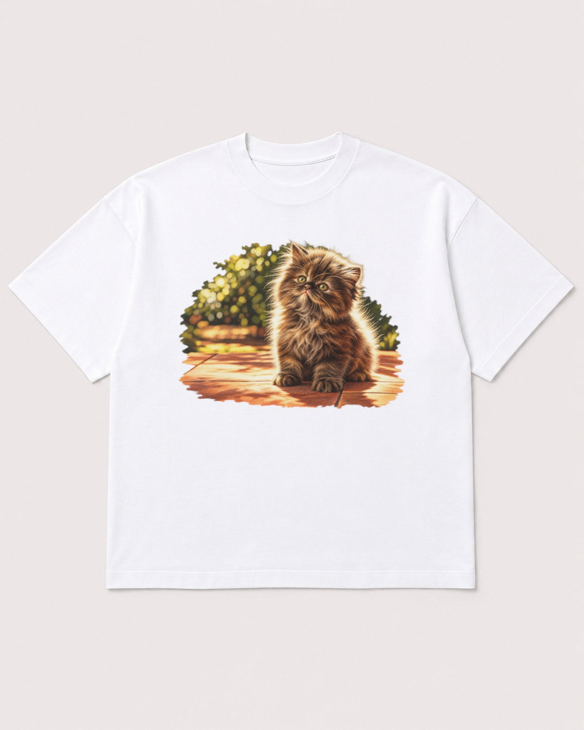 Mockup Boxy Heavyweight Tee White product