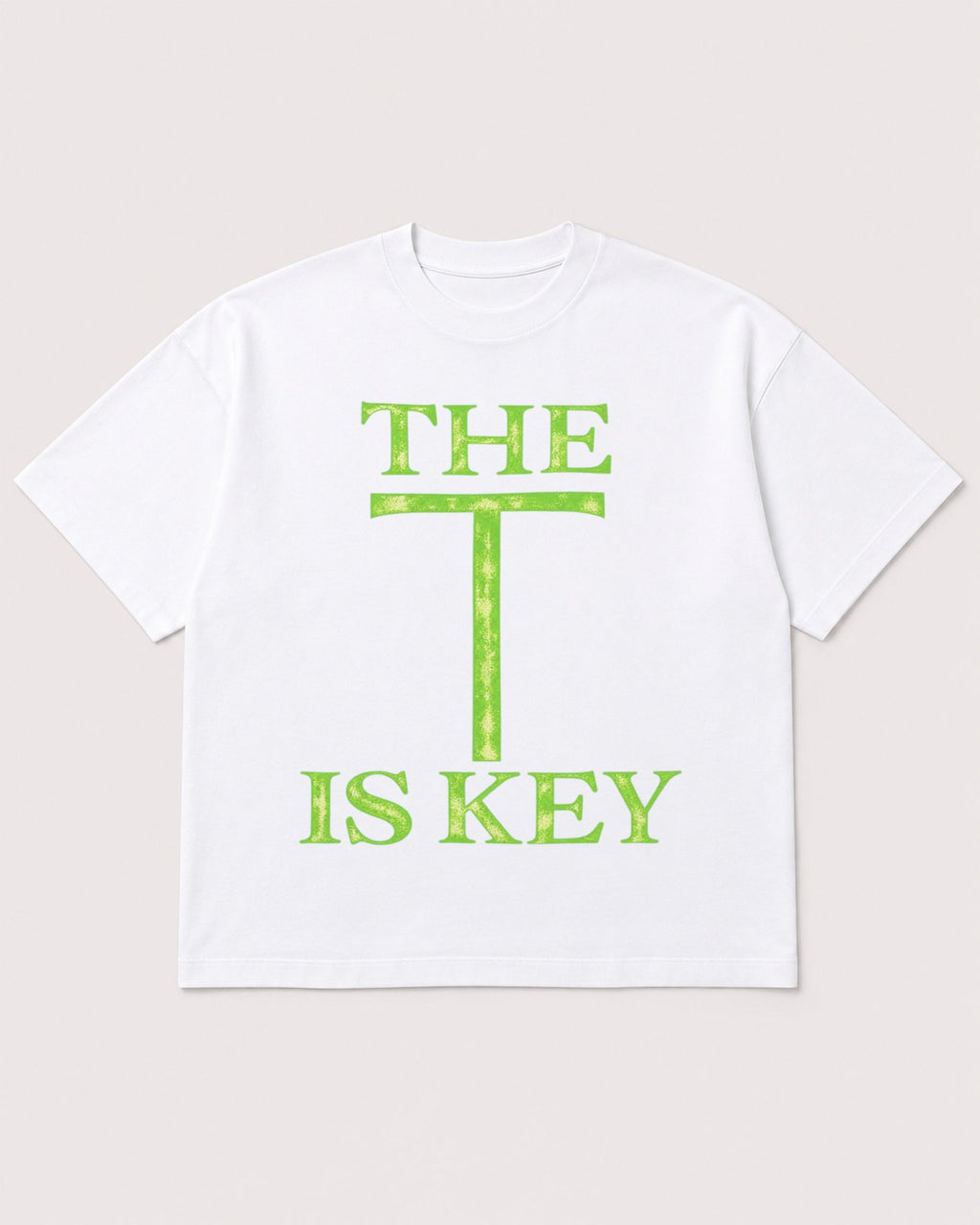 Mockup Boxy Heavyweight Tee White product