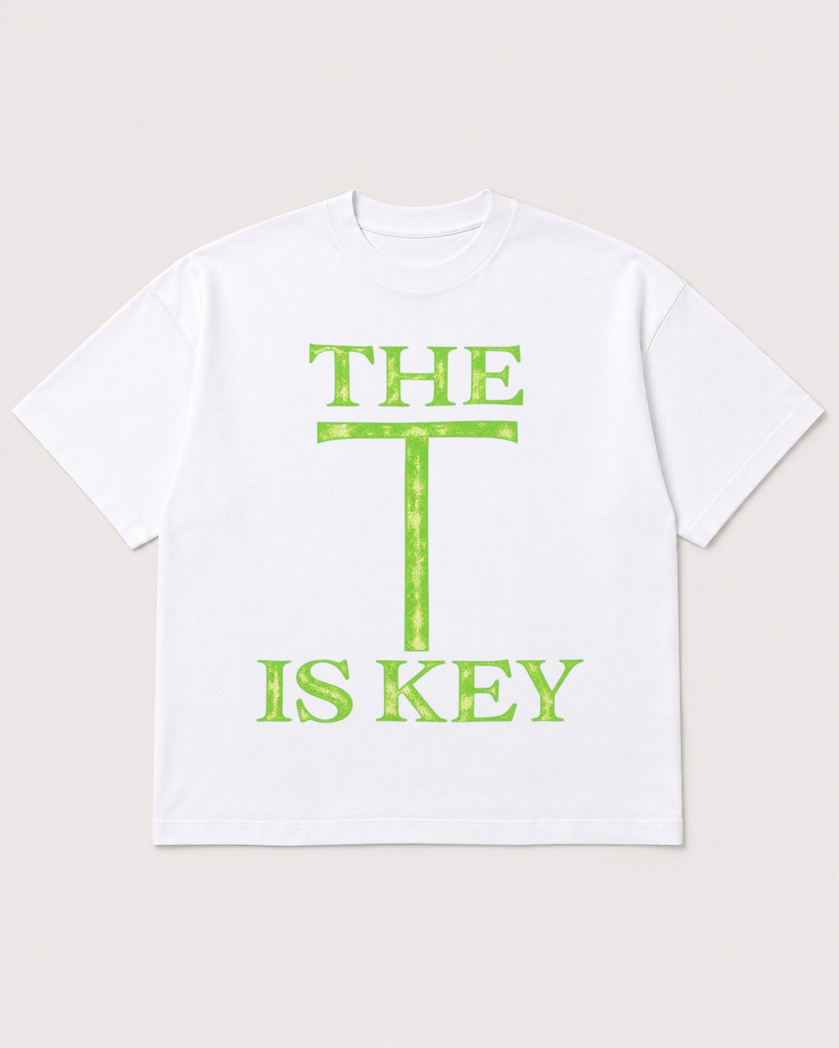 Mockup Boxy Heavyweight Tee White product
