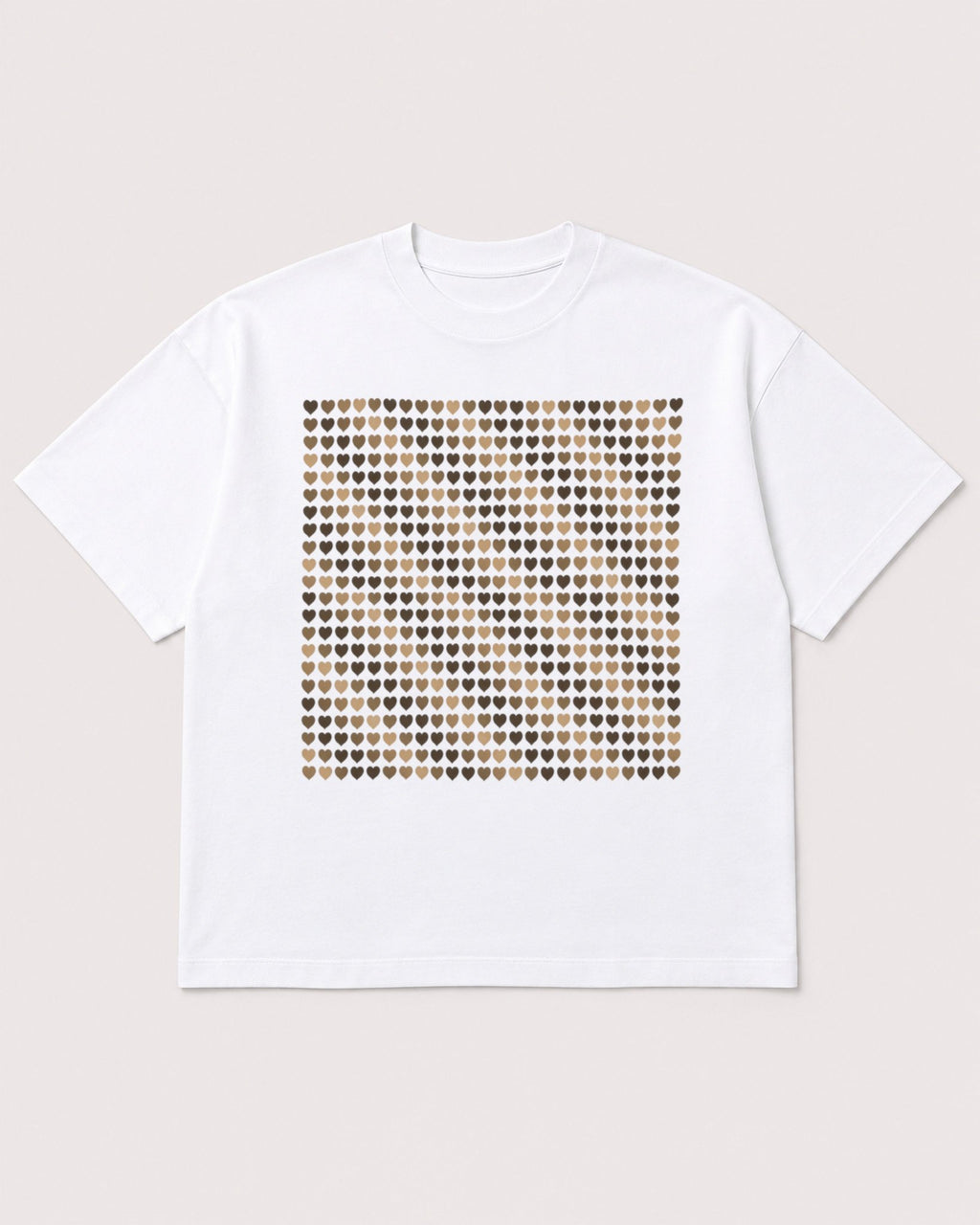 Mockup Boxy Heavyweight Tee White product