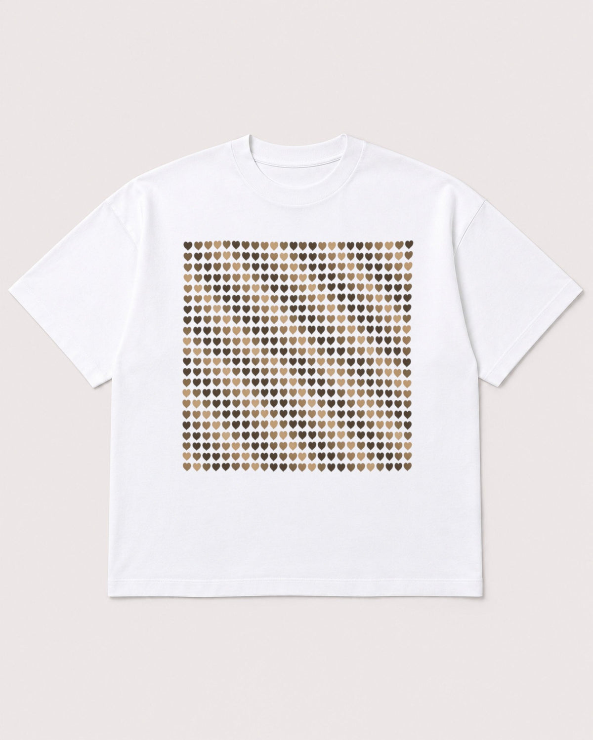 Mockup Boxy Heavyweight Tee White product