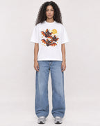 Mockup Boxy Heavyweight Tee White female full-body 10