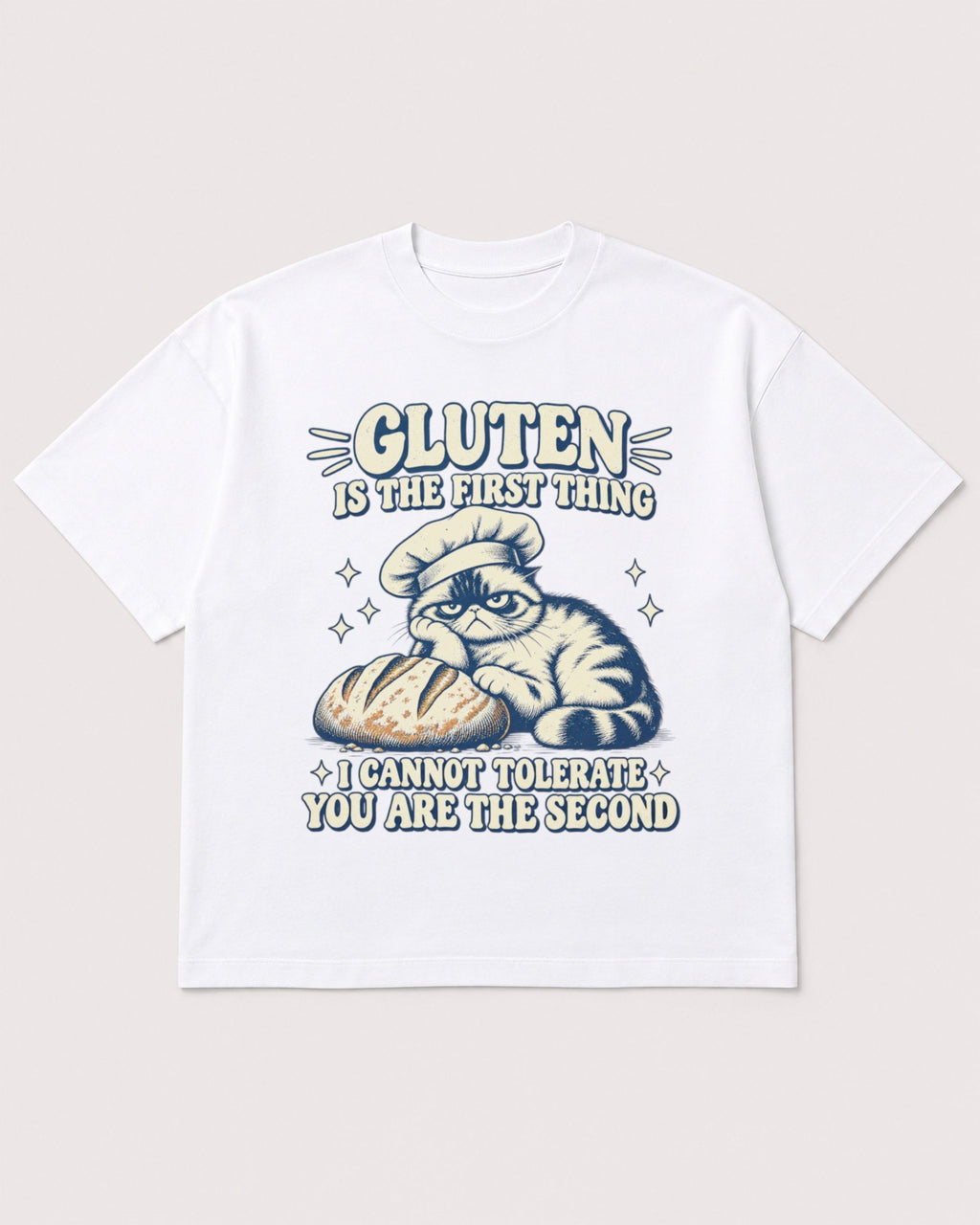 Mockup Boxy Heavyweight Tee White product