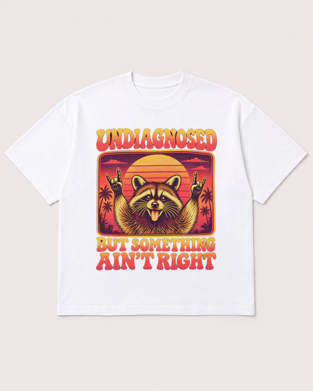 Mockup Boxy Heavyweight Tee White product