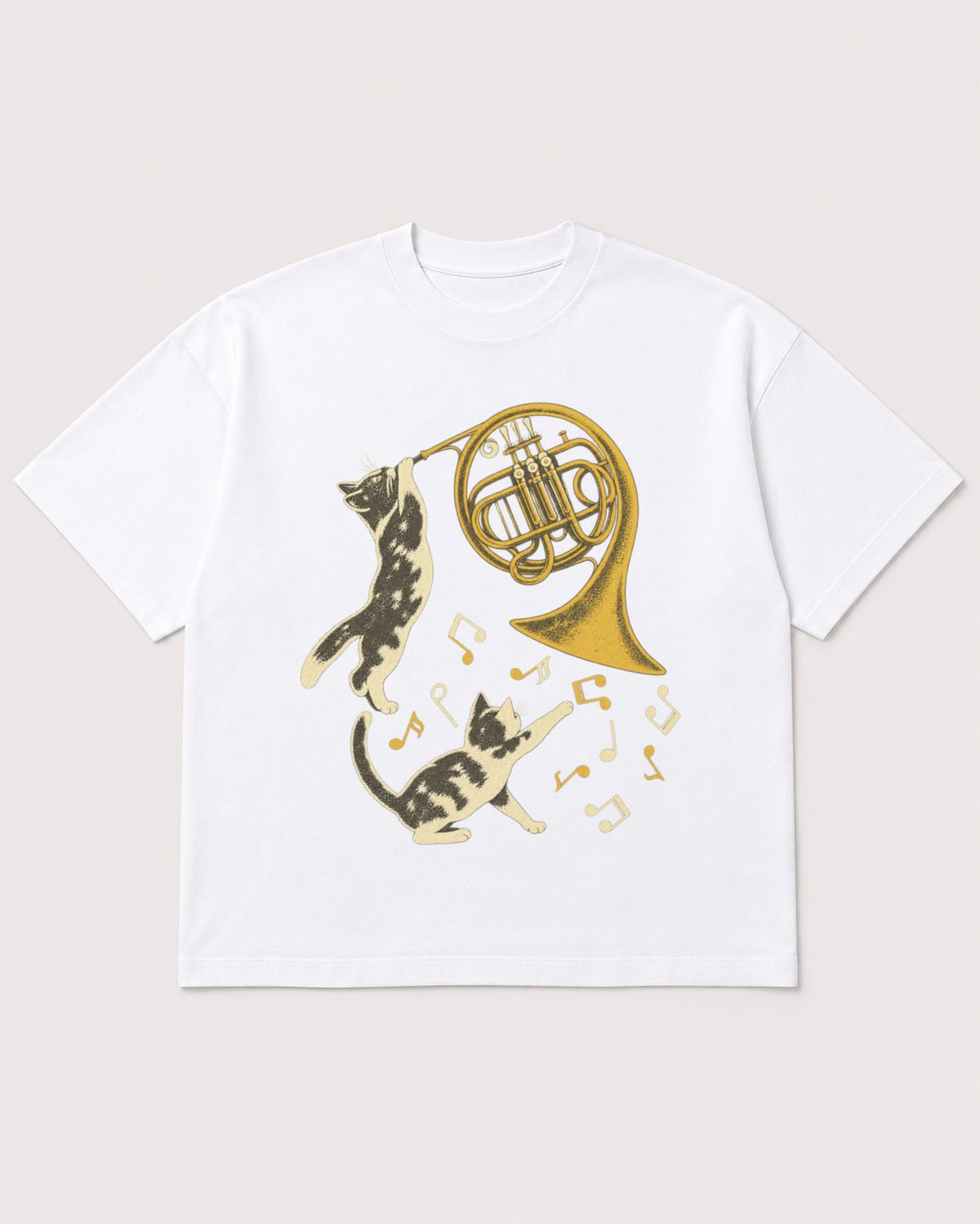 Mockup Boxy Heavyweight Tee White product