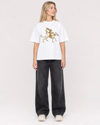 Mockup Boxy Heavyweight Tee White female full-body 08