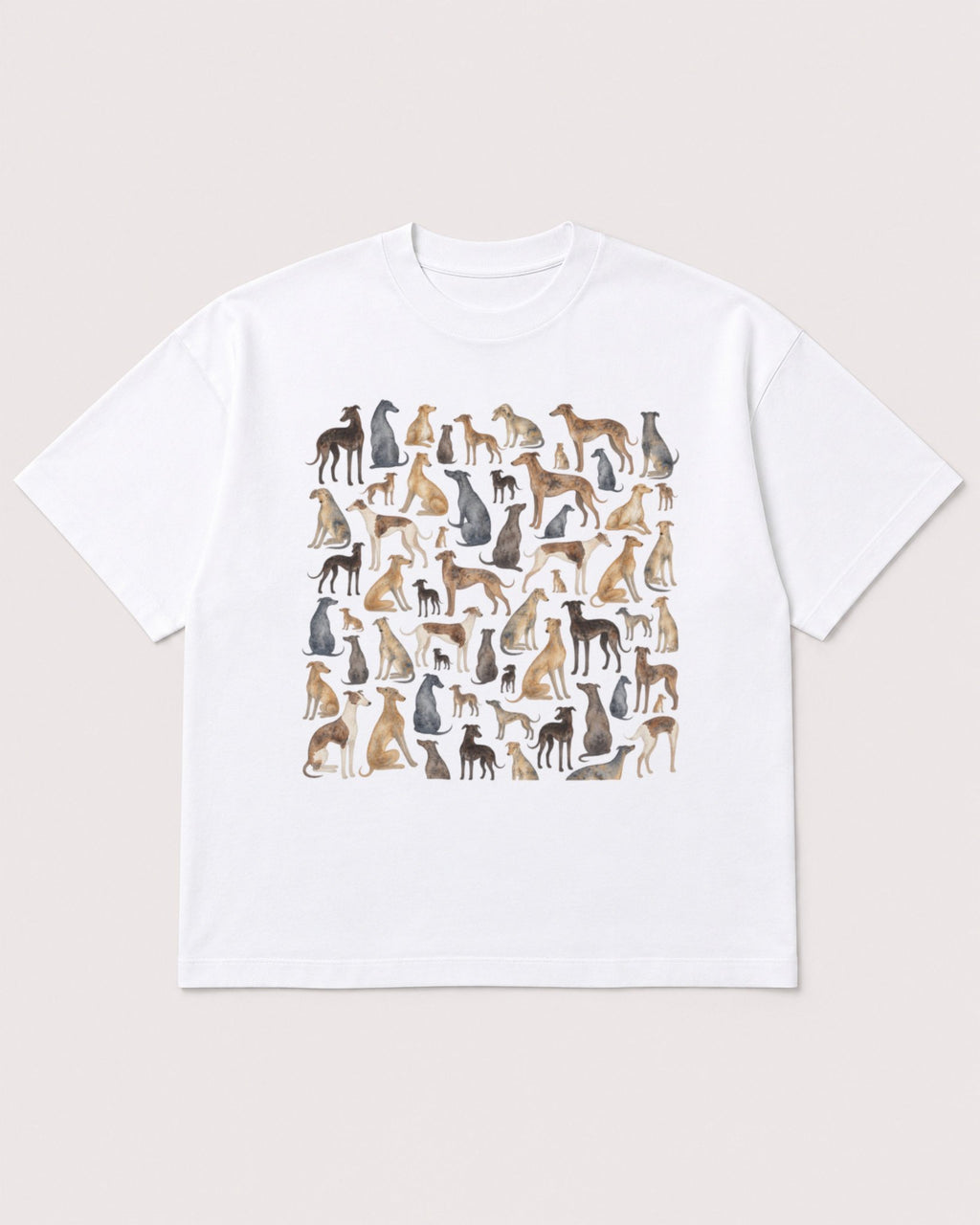 Mockup Boxy Heavyweight Tee White product