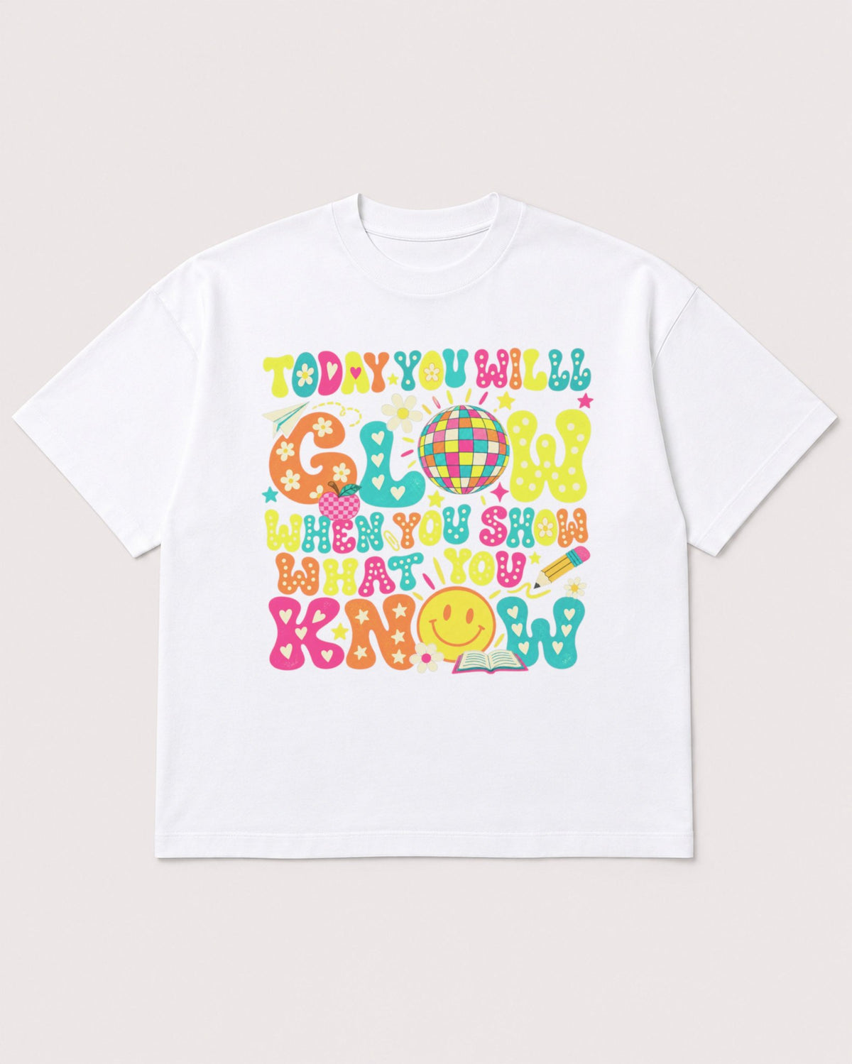 Mockup Boxy Heavyweight Tee White product