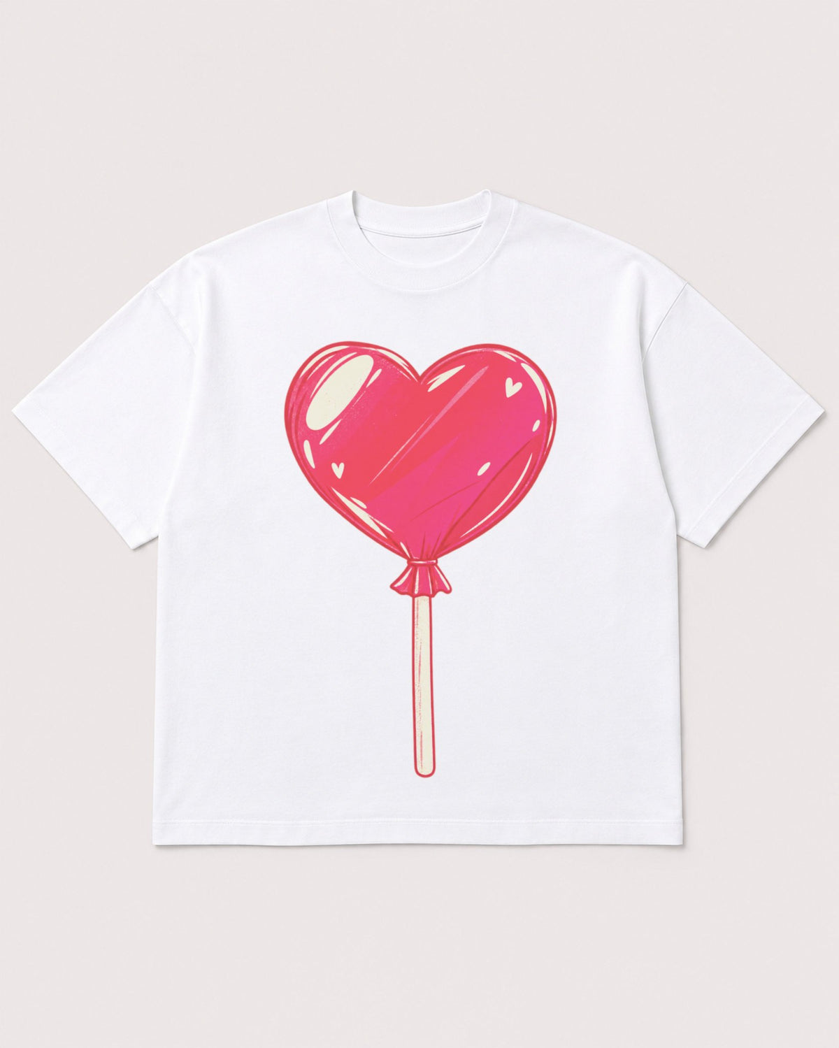 Mockup Boxy Heavyweight Tee White product