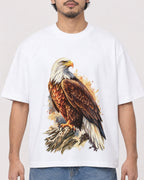 Mockup Boxy Heavyweight Tee White male close-up 02