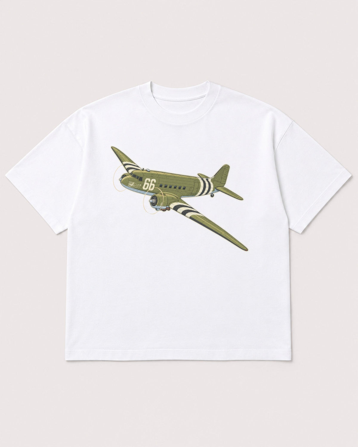 Mockup Boxy Heavyweight Tee White product