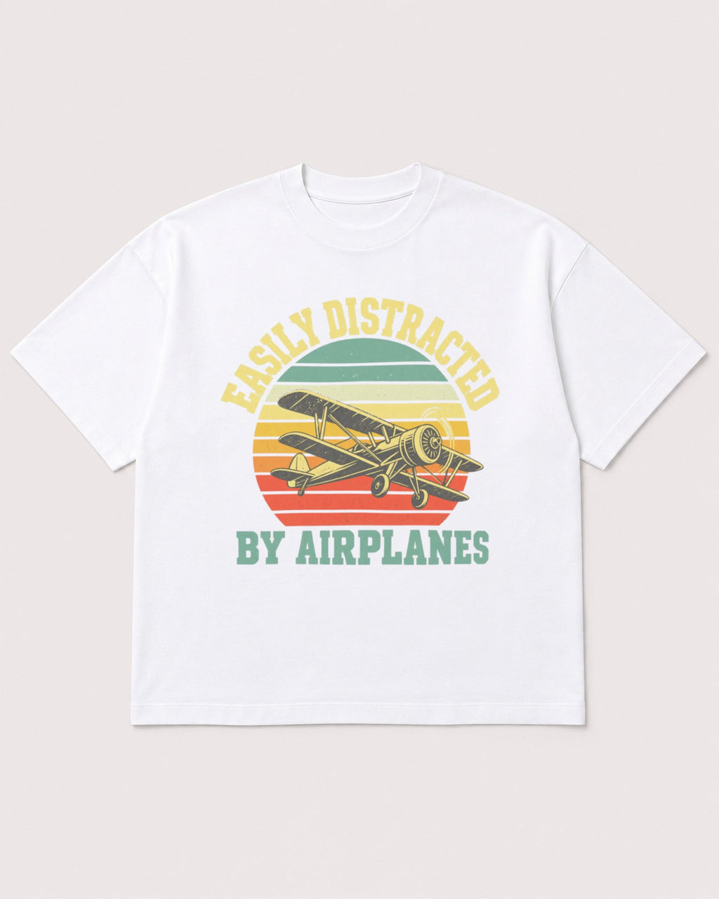 Mockup Boxy Heavyweight Tee White product