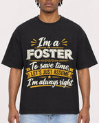 Mockup Boxy Heavyweight Tee Black male close-up 05