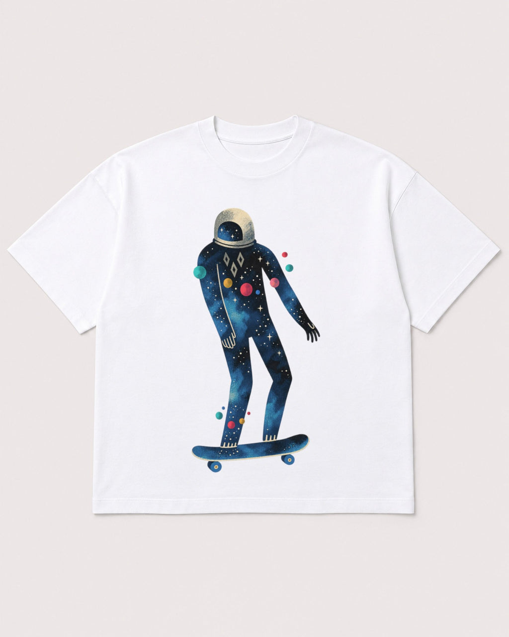 Mockup Boxy Heavyweight Tee White product