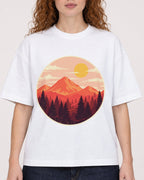 Mockup Boxy Heavyweight Tee White female close-up 09