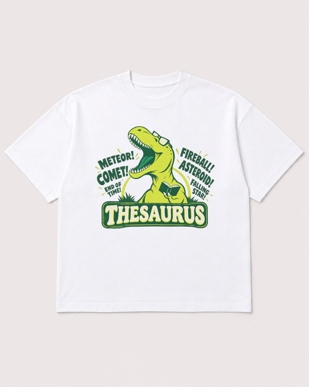 Mockup Boxy Heavyweight Tee White product