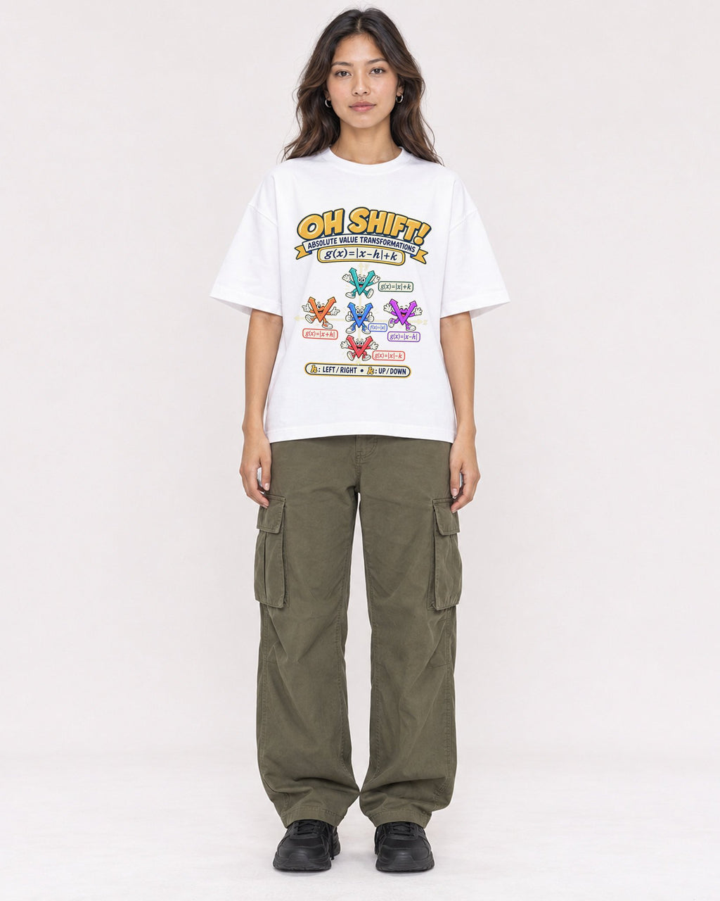 Mockup Boxy Heavyweight Tee White female full-body 02