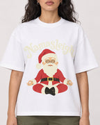 Mockup Boxy Heavyweight Tee White female close-up 07