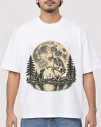 Mockup Boxy Heavyweight Tee White male close-up 02