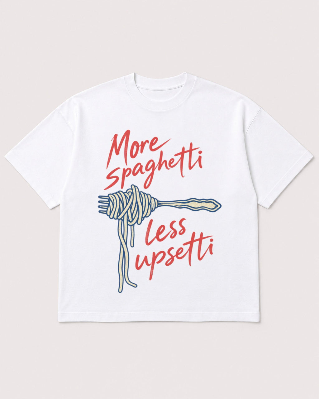 Mockup Boxy Heavyweight Tee White product