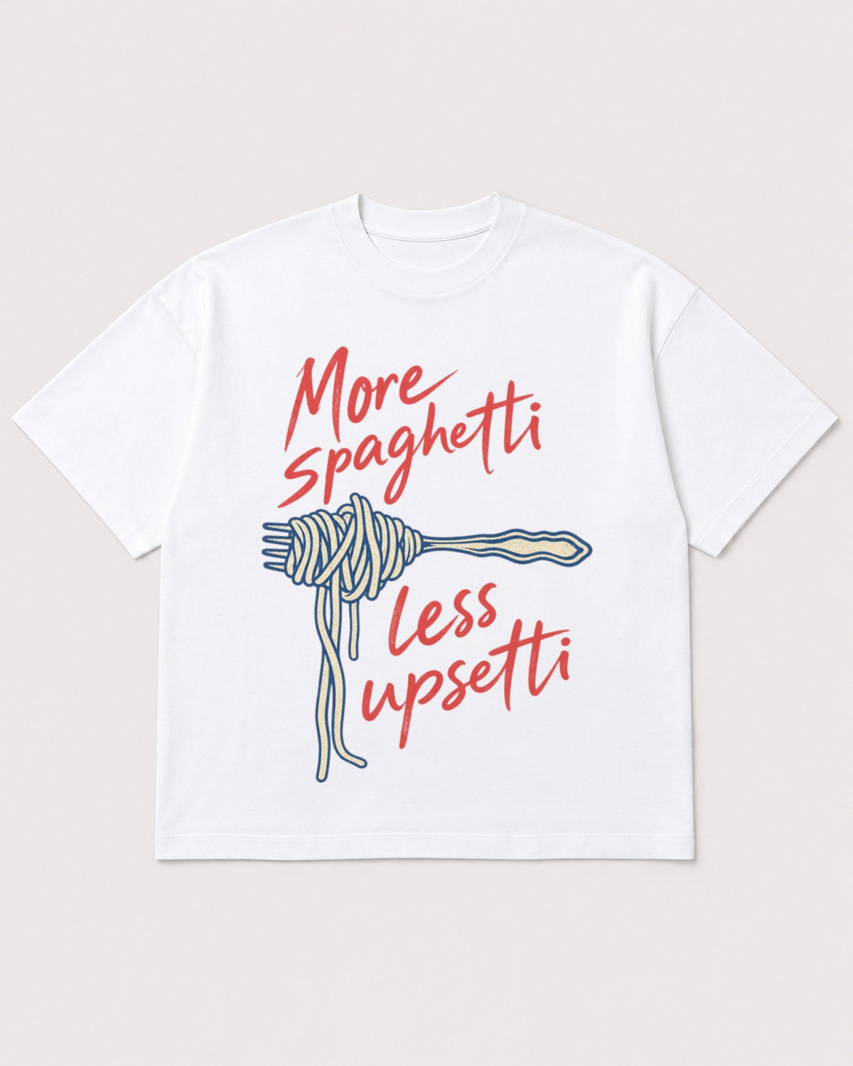 Mockup Boxy Heavyweight Tee White product