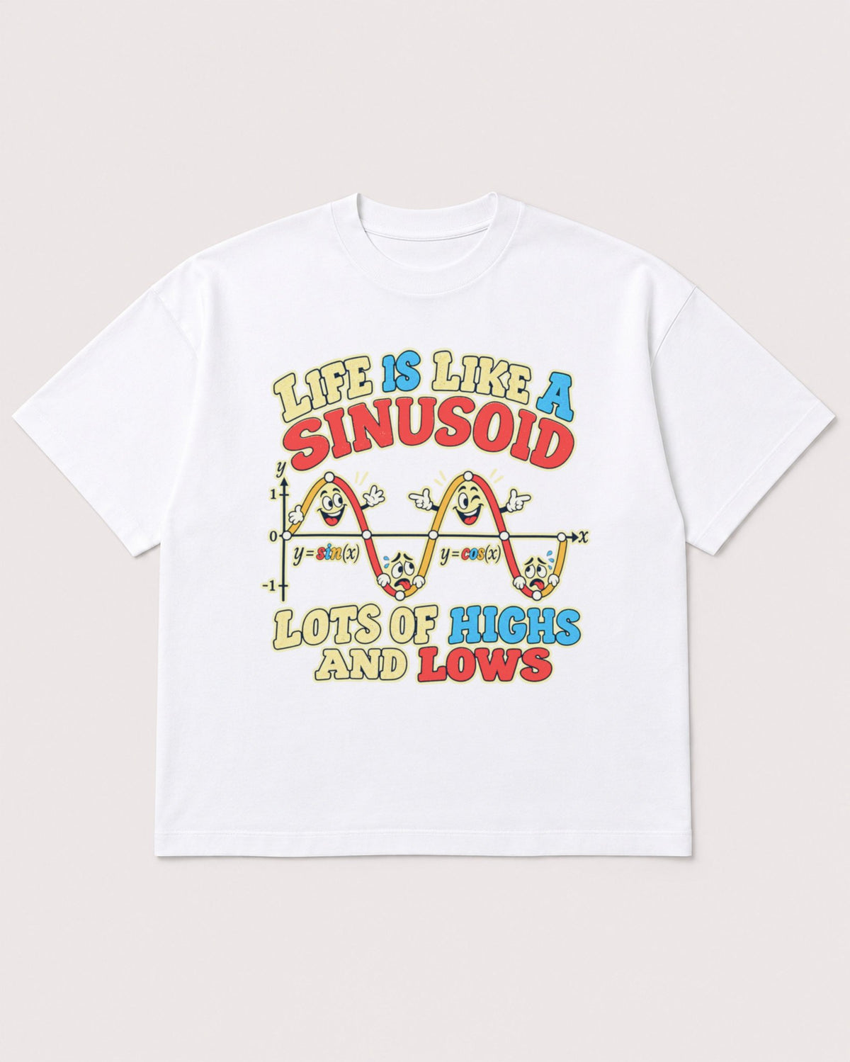 Mockup Boxy Heavyweight Tee White product