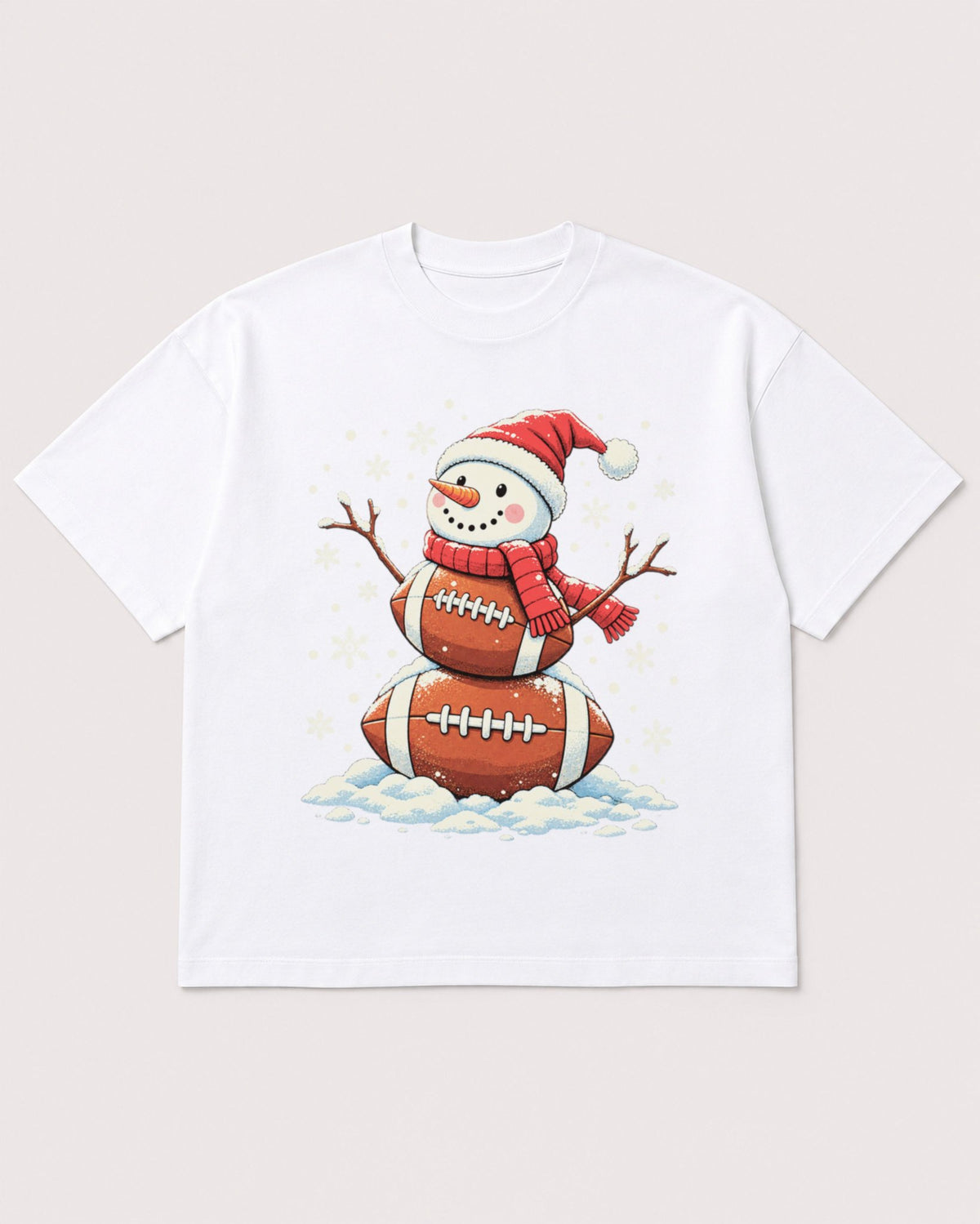 Mockup Boxy Heavyweight Tee White product