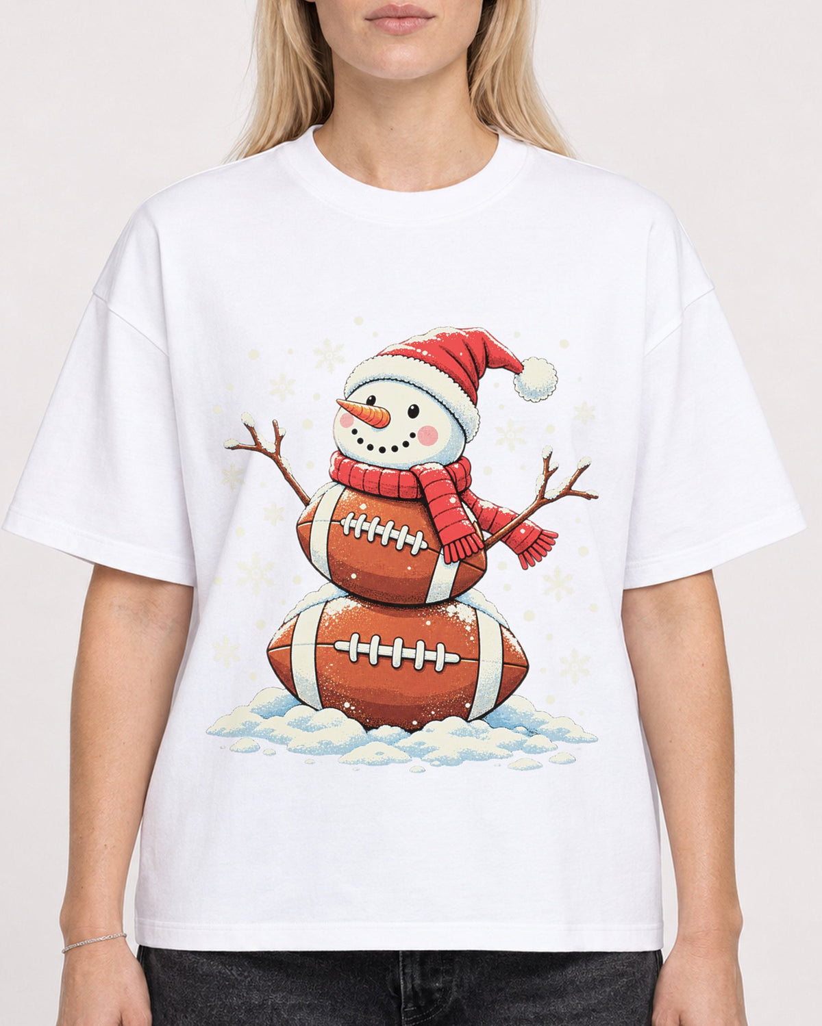 Mockup Boxy Heavyweight Tee White female close-up 08