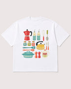 Mockup Boxy Heavyweight Tee White product