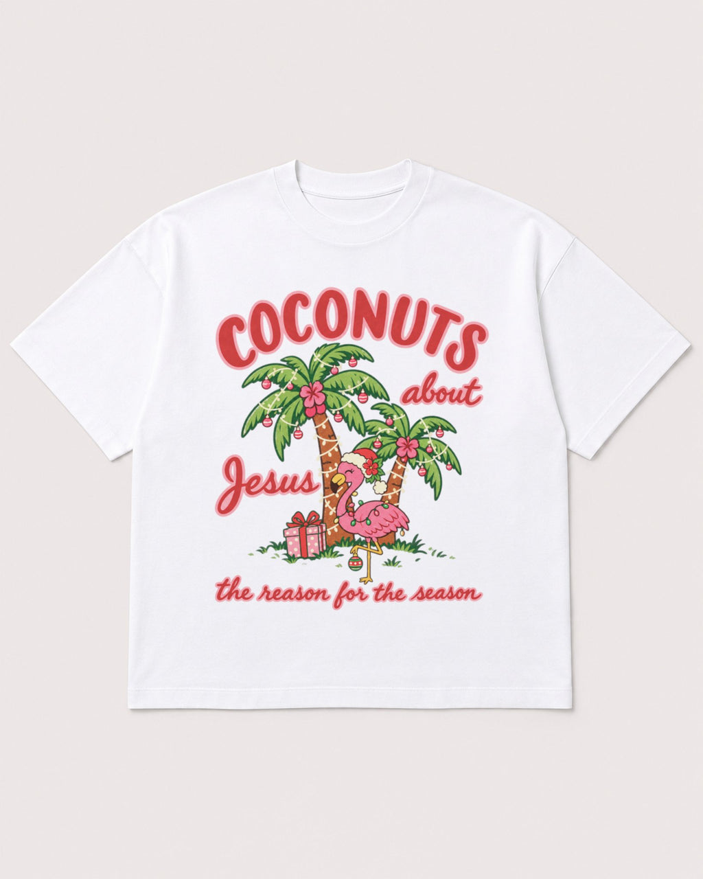 Mockup Boxy Heavyweight Tee White product