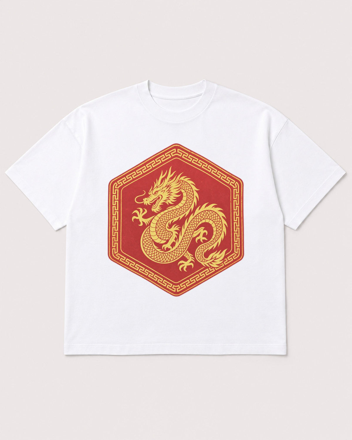 Mockup Boxy Heavyweight Tee White product