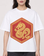 Mockup Boxy Heavyweight Tee White female close-up 03