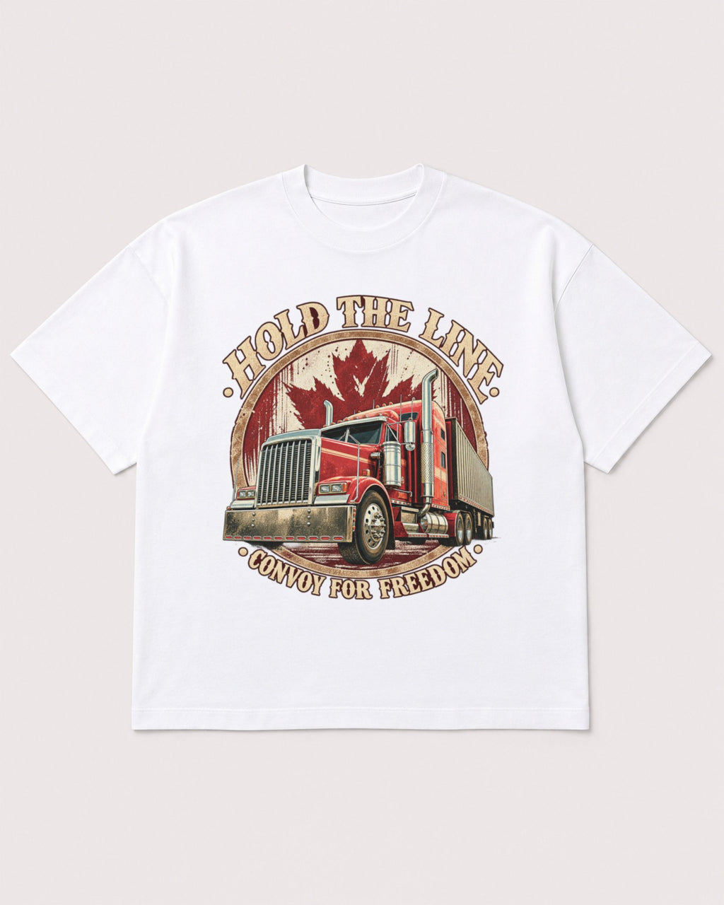 Mockup Boxy Heavyweight Tee White product