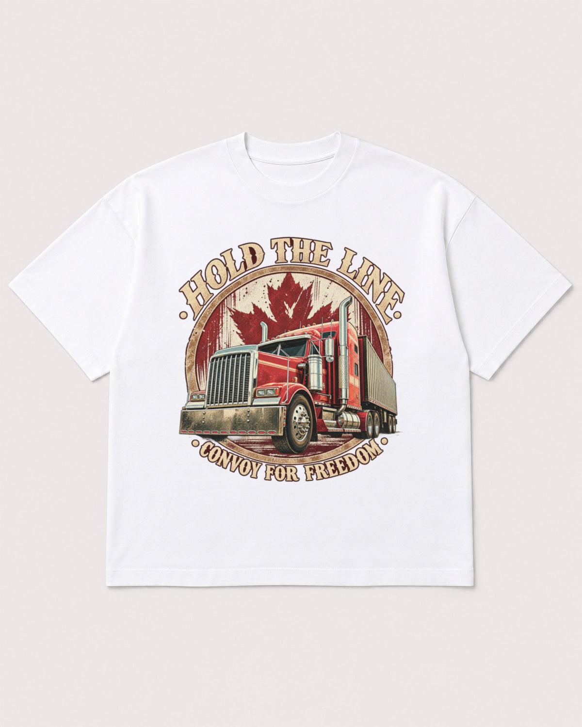 Mockup Boxy Heavyweight Tee White product