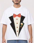 Mockup Boxy Heavyweight Tee White male close-up 02