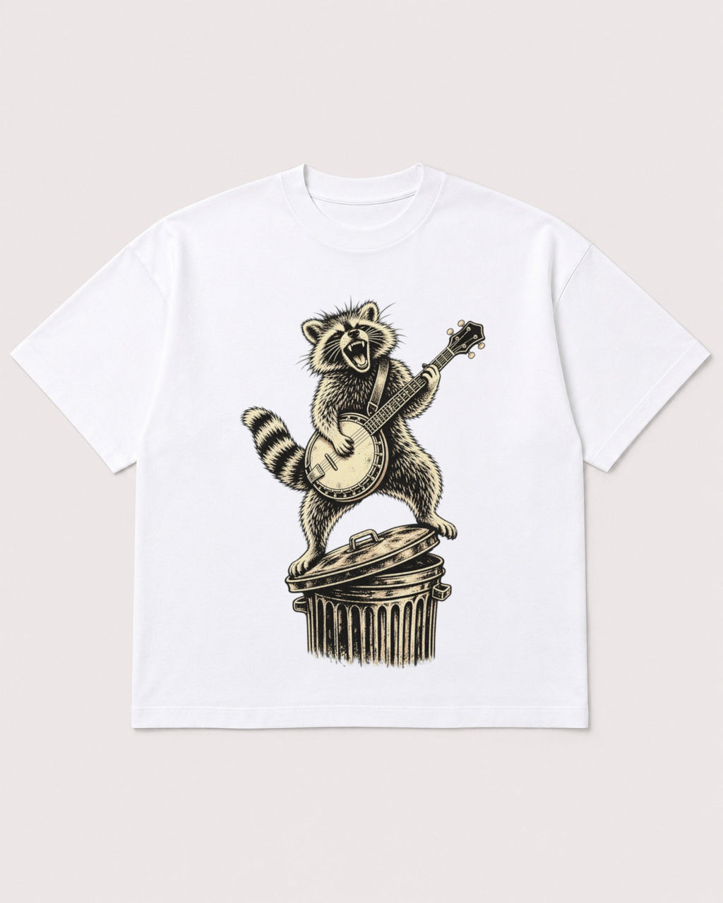 Mockup Boxy Heavyweight Tee White product