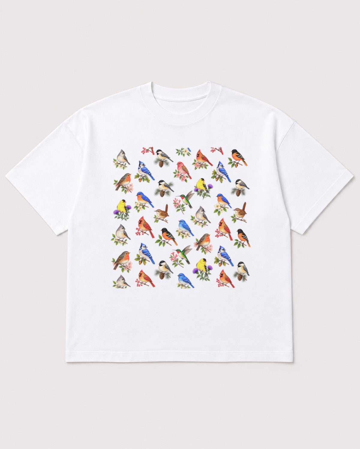Mockup Boxy Heavyweight Tee White product