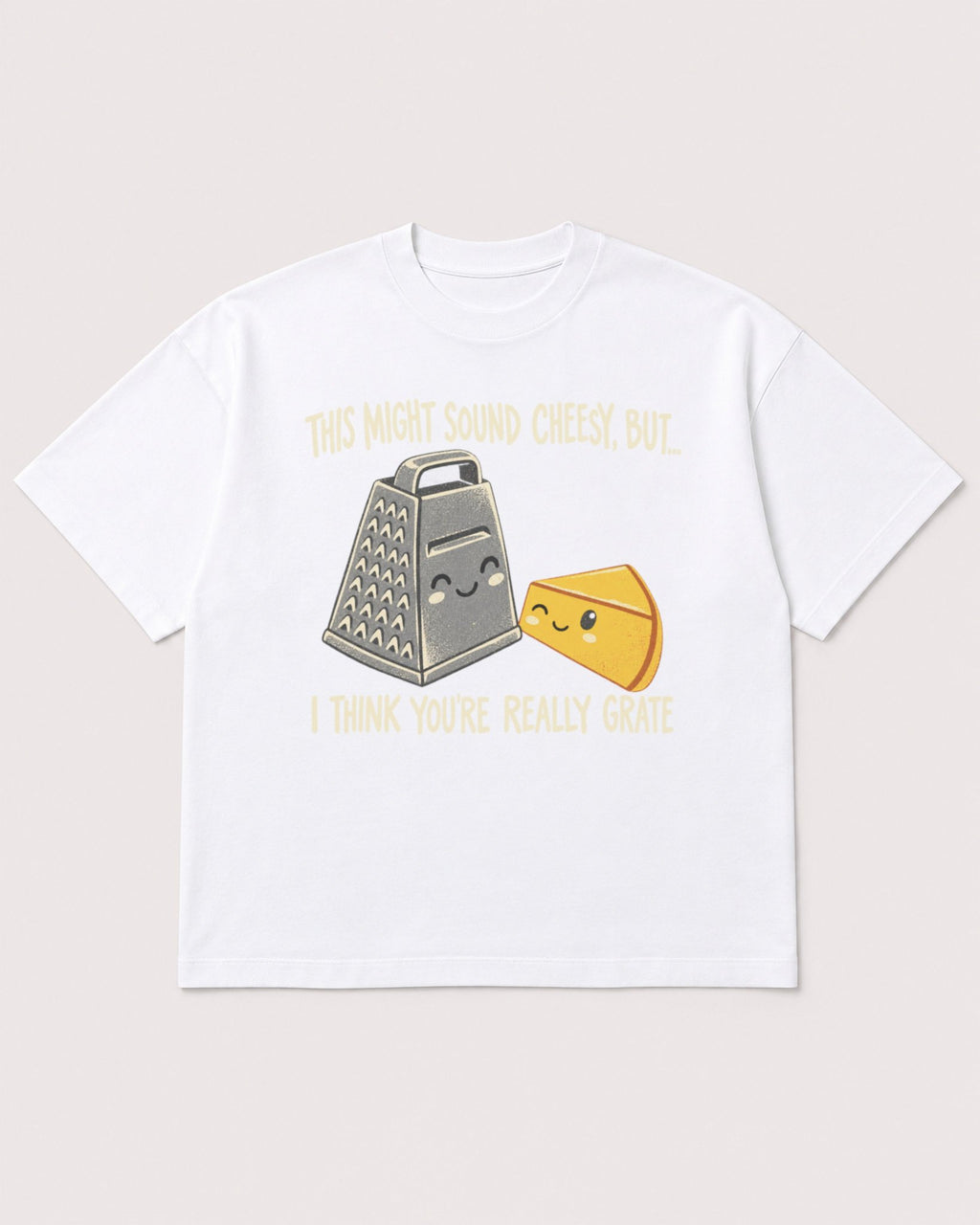Mockup Boxy Heavyweight Tee White product