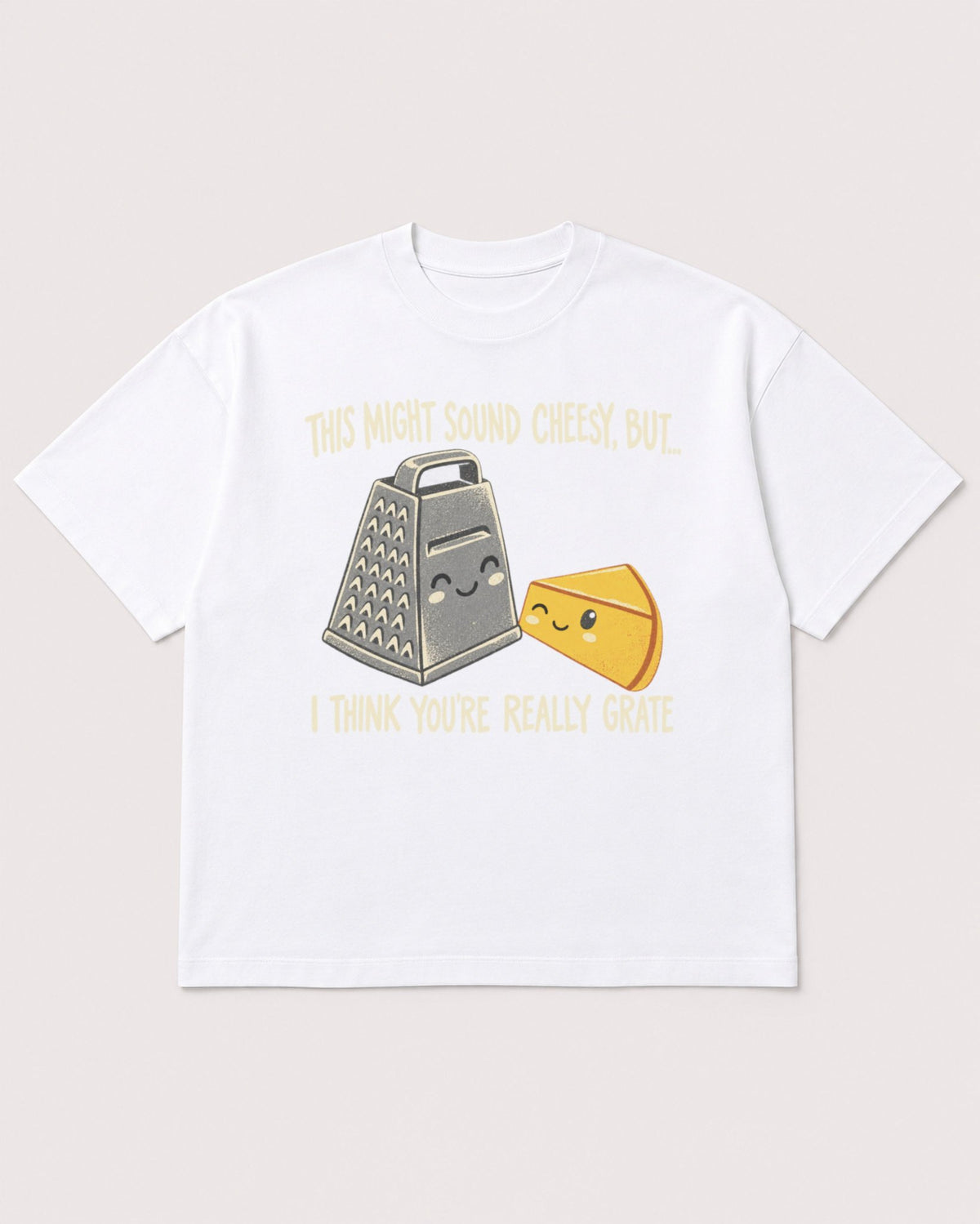 Mockup Boxy Heavyweight Tee White product