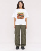Mockup Boxy Heavyweight Tee White female full-body 02