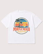 Mockup Boxy Heavyweight Tee White product