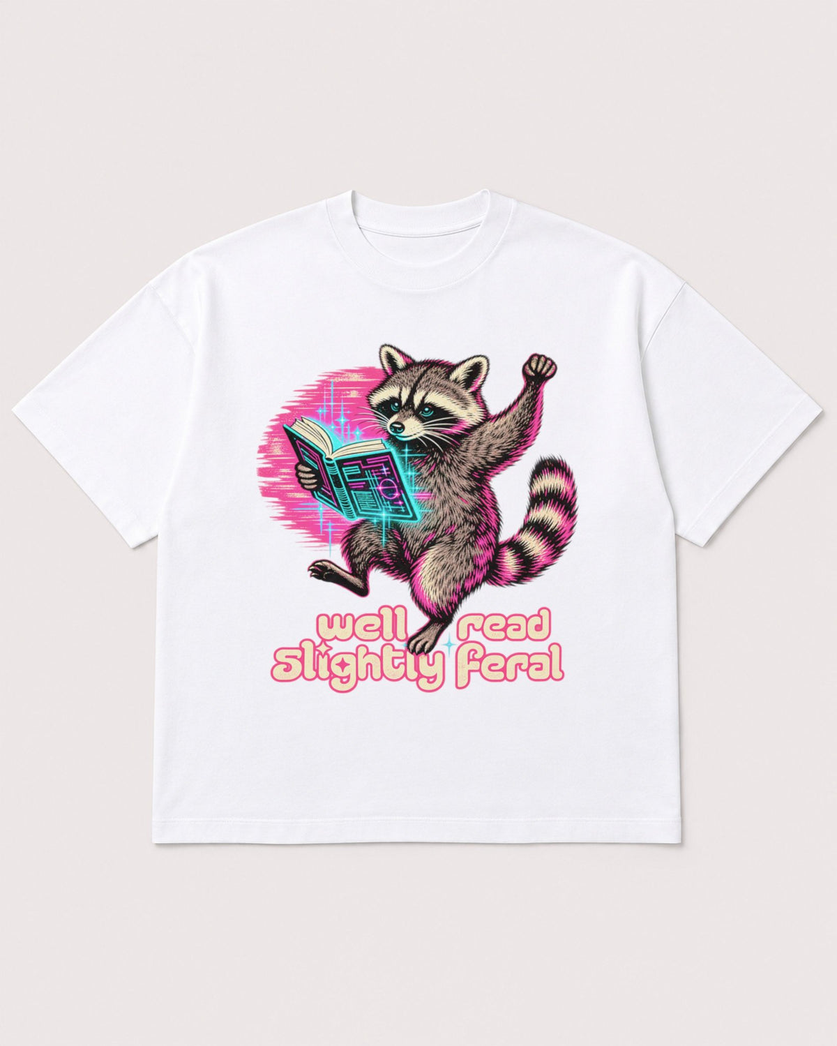 Mockup Boxy Heavyweight Tee White product