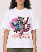 Mockup Boxy Heavyweight Tee White female close-up 07