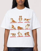 Mockup Boxy Heavyweight Tee White female close-up 04