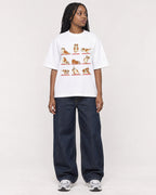 Mockup Boxy Heavyweight Tee White female full-body 04