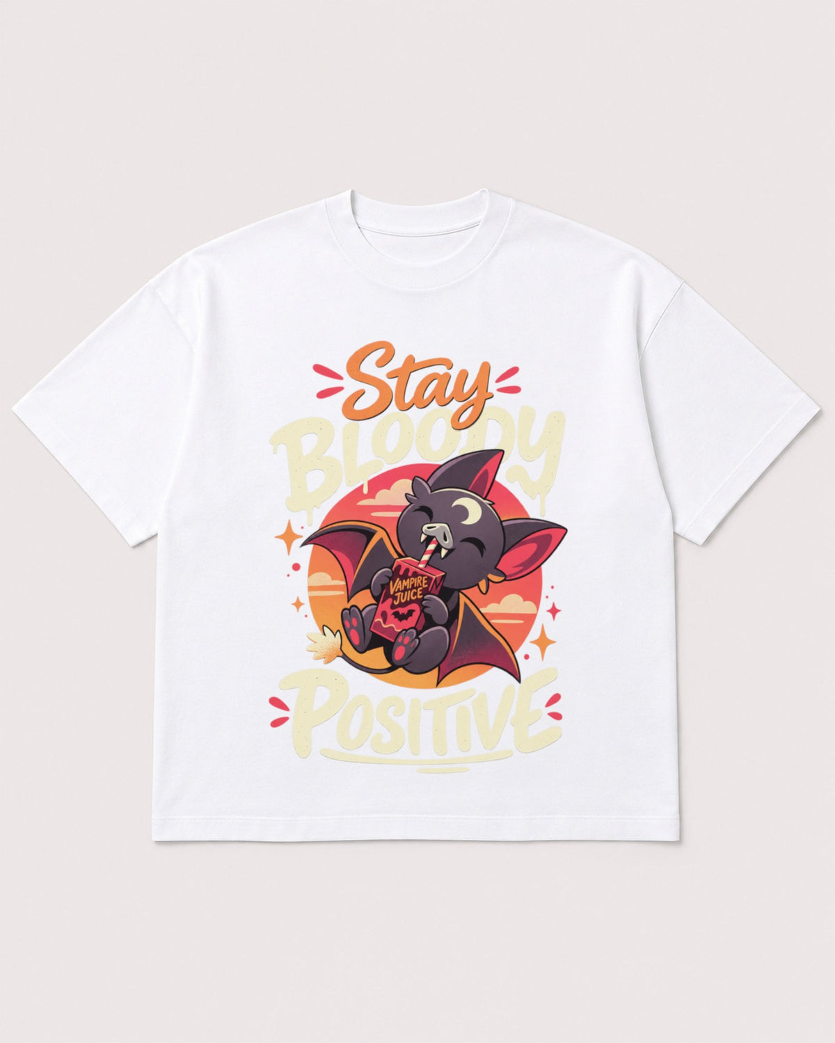 Mockup Boxy Heavyweight Tee White product