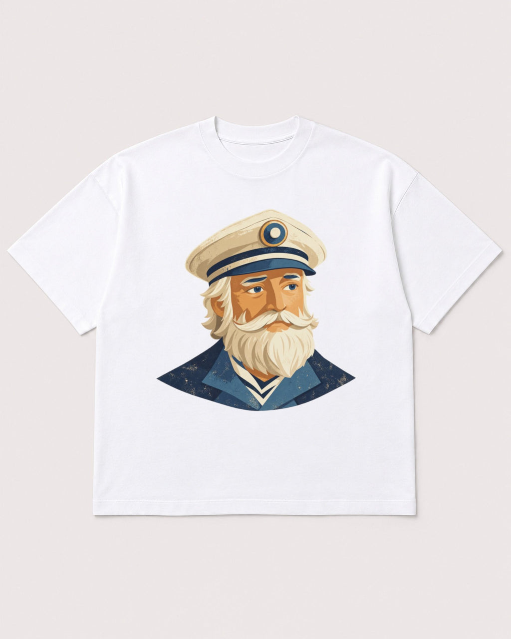 Mockup Boxy Heavyweight Tee White product