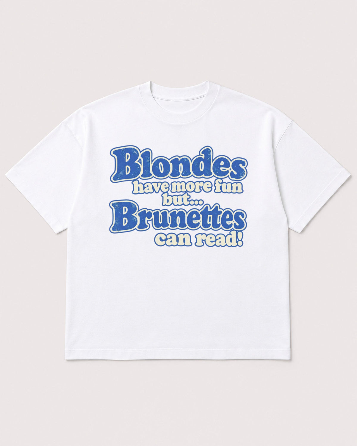 Mockup Boxy Heavyweight Tee White product