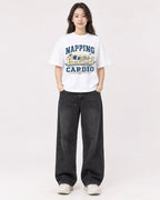 Mockup Boxy Heavyweight Tee White female full-body 03